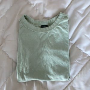 Sage green tee